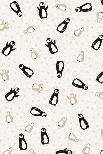 Winter Pingos Penguins By Stof White