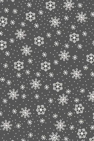 Winter Pingos Snowflakes By Stof Grey
