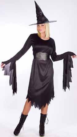 Witch Costume Adult Black