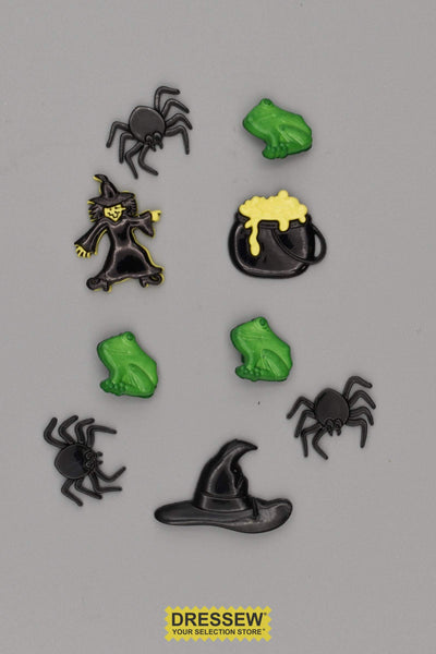 Witch's Spell Buttons