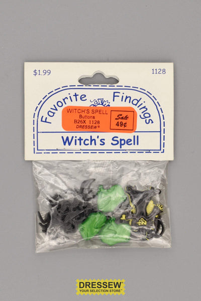 Witch's Spell Buttons