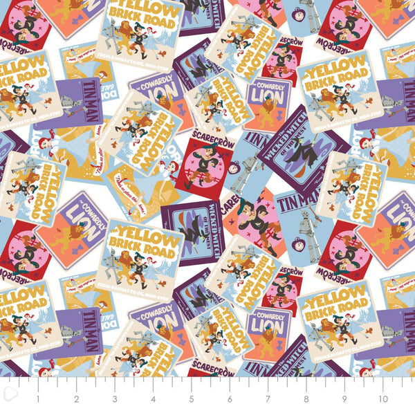 Wizard of Oz Postcards Multi