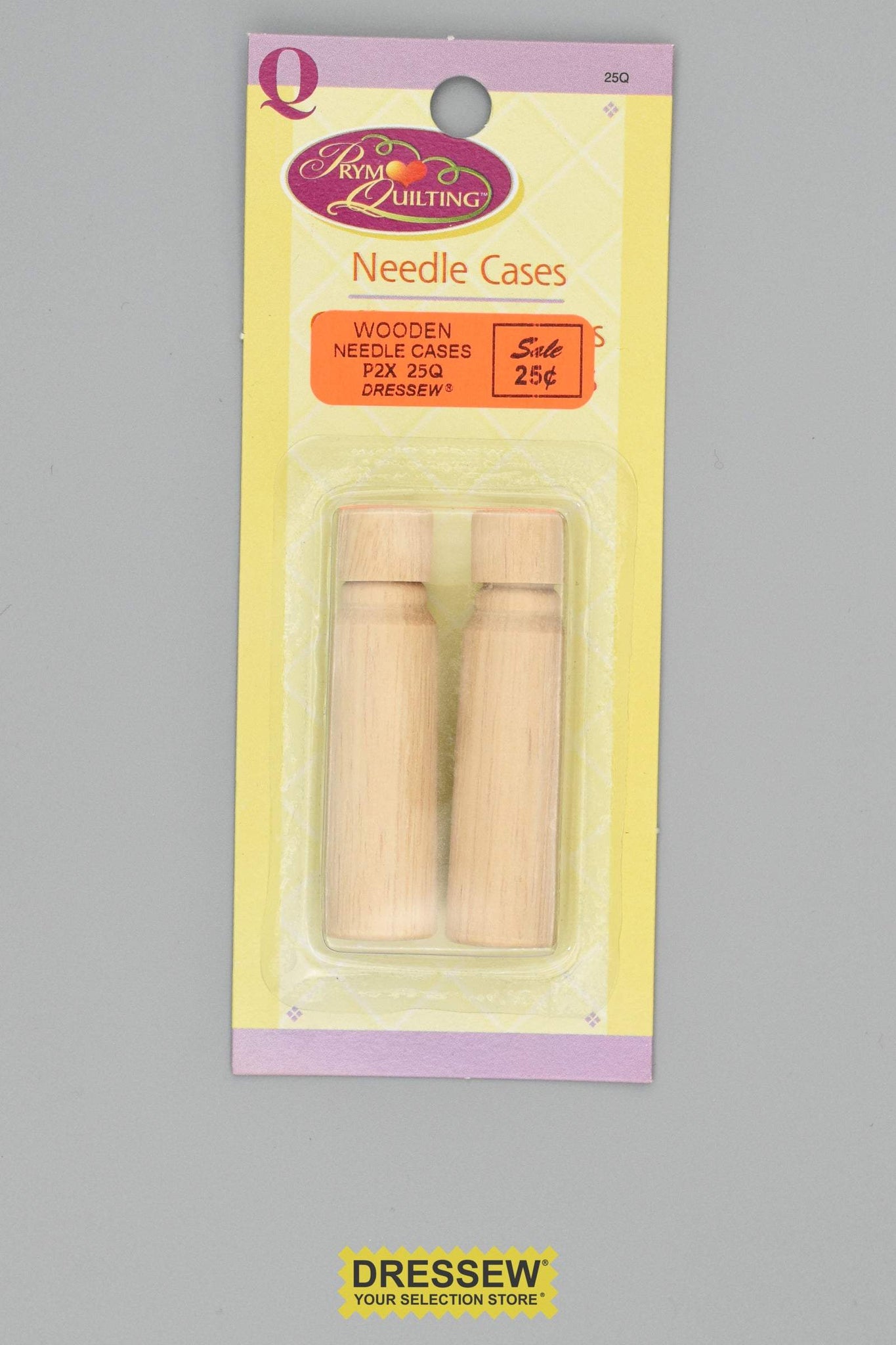 Wooden Needle Cases Natural