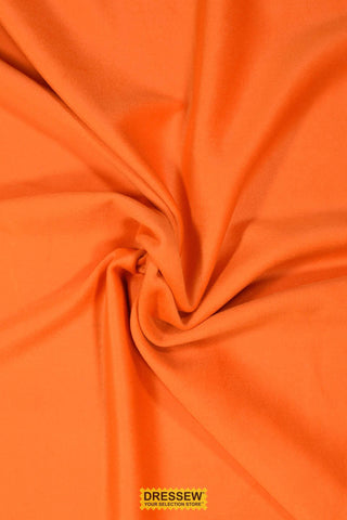 Wool Blend Coating Orange