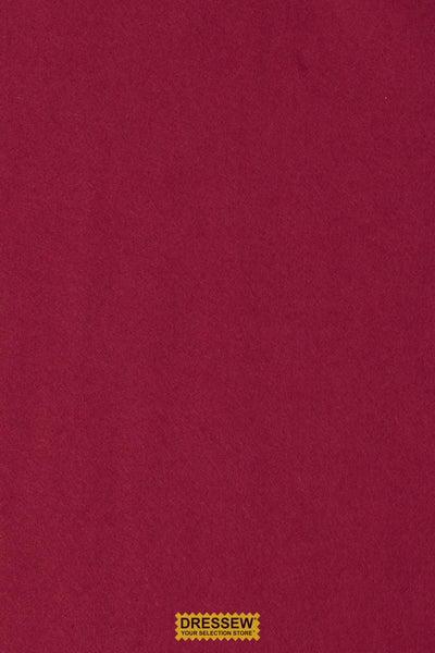 Wool Blend Felt Burgundy