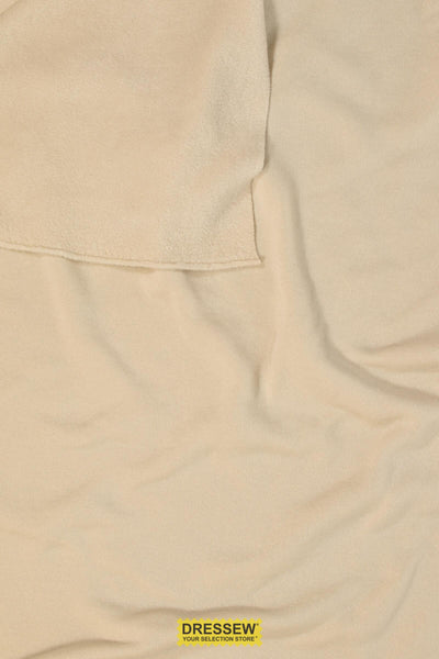 Wool Blend Fleece Back Knit Mushroom