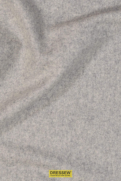 Wool Melton Light Grey