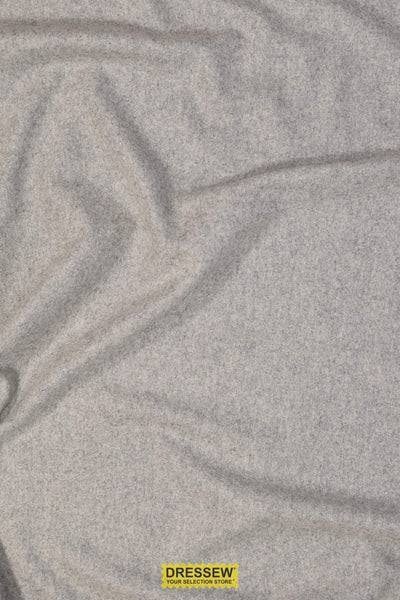 Wool Melton Light Grey