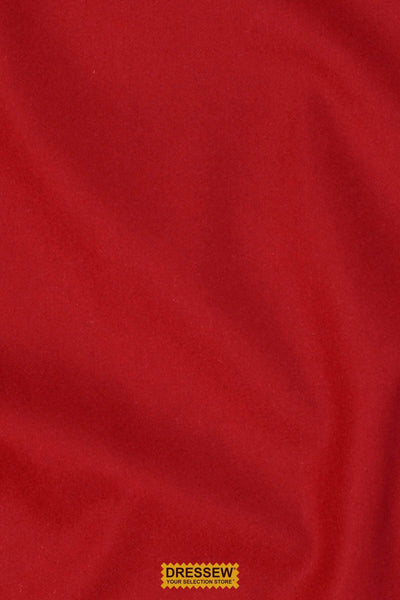 Wool Melton Red
