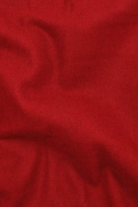 Wool Melton Red