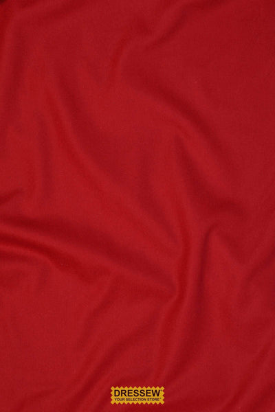 Wool Melton Red