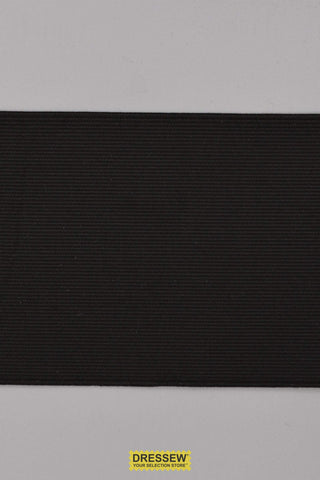 Woven Elastic 100mm (4") Black