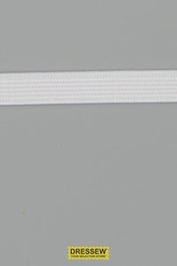 Woven Elastic 10mm White