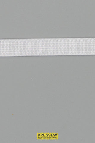 Woven Elastic 10mm White