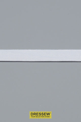 Woven Elastic 13mm White