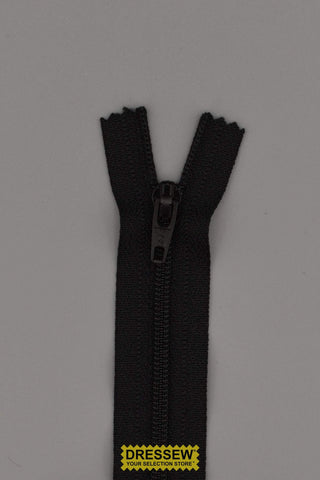 YKK #3 Regular Coil Closed End Zipper 65cm (26") Black