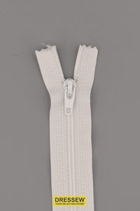 YKK #3 Regular Coil Closed End Zipper 75cm (30") White