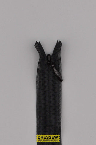 YKK Invisible Closed End Zipper 120cm (48") Black