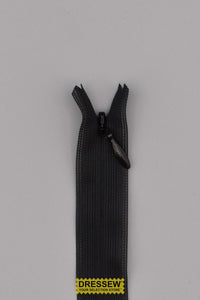 YKK Invisible Closed End Zipper 55cm (22") Black