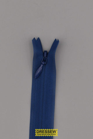 YKK Invisible Closed End Zipper 75cm (30") Dark Royal