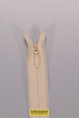 YKK Invisible Closed End Zipper 75cm (30") Natural
