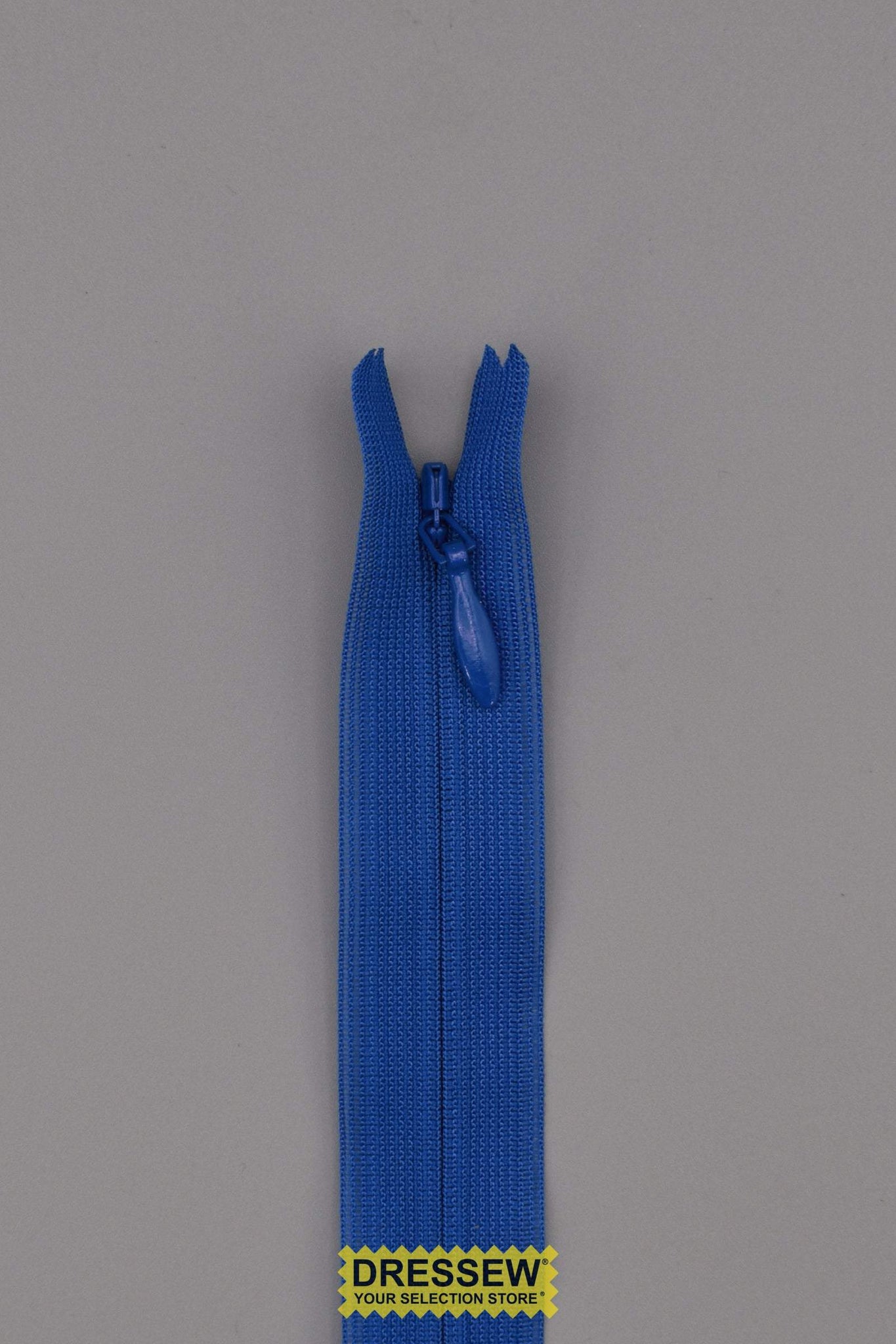 YKK Invisible Closed End Zipper 75cm (30") Royal