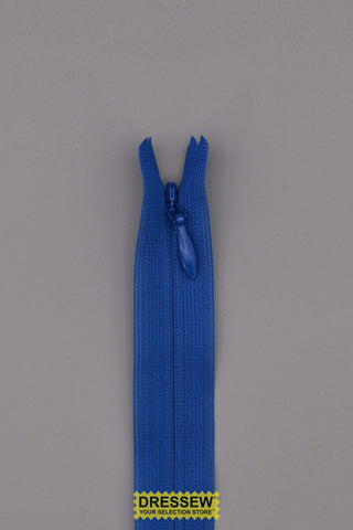 YKK Invisible Closed End Zipper 75cm (30") Royal