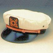 Yacht Captain's Hat Adjustable White