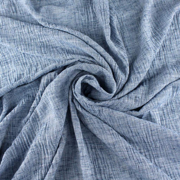 Yarn Dyed Lattice Check Blue Mix