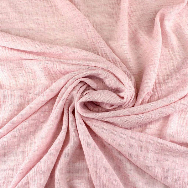 Yarn Dyed Lattice Check Pink Mix