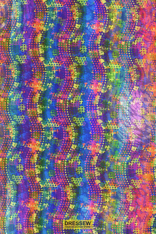 Zoe Dots Lycra Multi