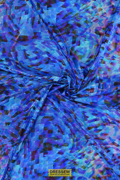 Zoe Prism Lycra Turquoise / Purple