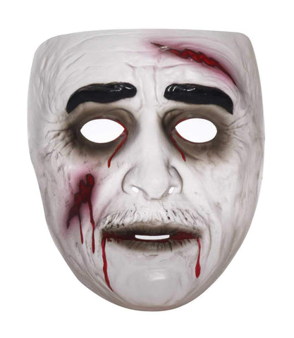 Zombie Mask Grey Mouth