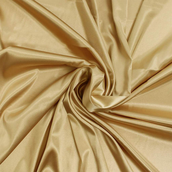 * n/a * Stretch Charmeuse Gold